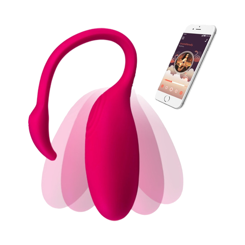 Trứng rung thiên nga Flamingo Magic Motion điều khiển từ xa bằng điện thoại