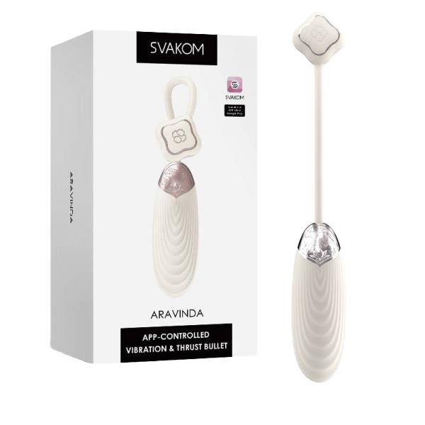 Trứng rung cao cấp Svakom Aravinda kết nối bluetooth điều khiển qua app