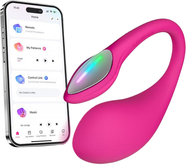 Lovense Lush 4 trứng rung không dây cao cấp điều khiển từ xa qua app controlled