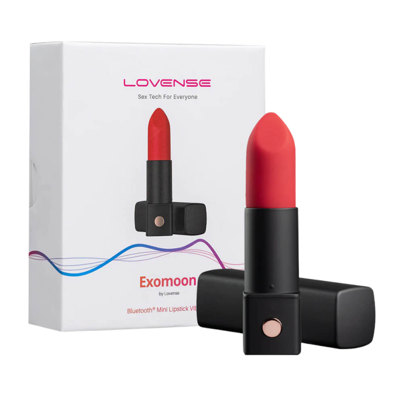 Trứng rung hình thỏi son Lovense Exomoon mini nhỏ gọn điều khiển qua app