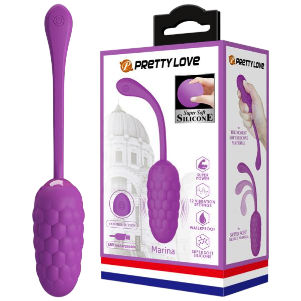 Trứng Rung tình yêu PrettyLove Maria không dây 12 chế độ rung