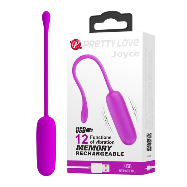 Trứng rung tình yêu siêu nhỏ 12 chế độ rung cực mạnh Prettylove Joyce