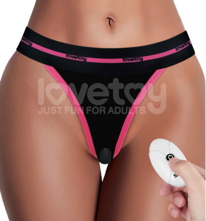 Lovetoy Printed Vibrating trứng rung gắn quần chíp điều khiển từ xa tiện lợi