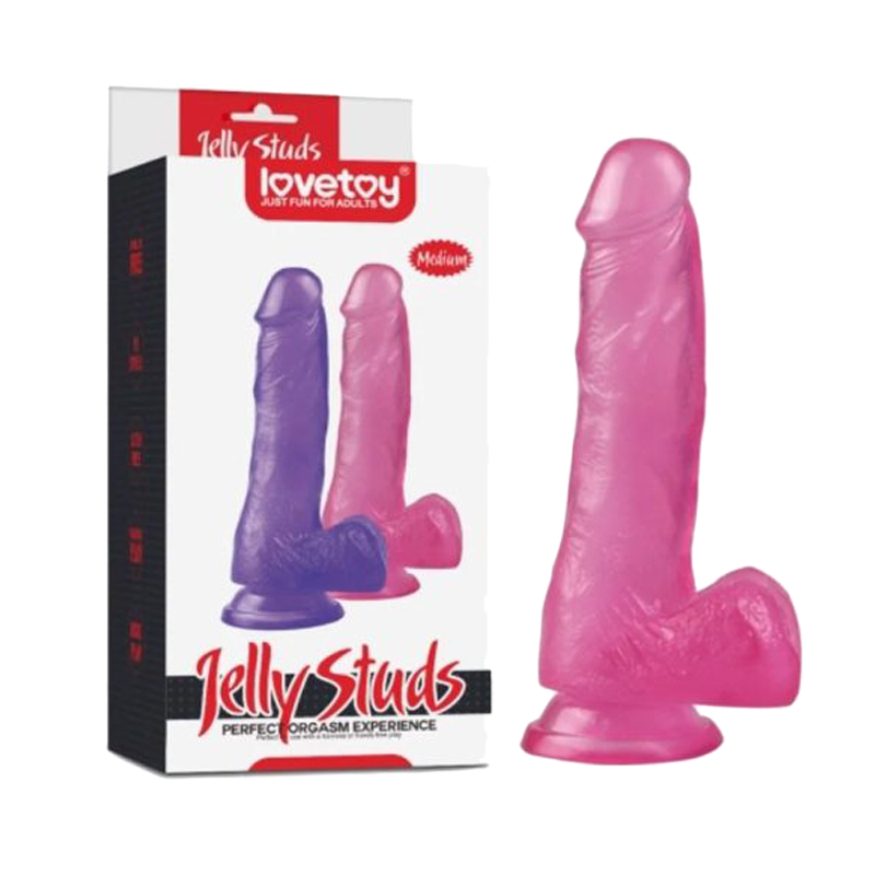 Dương vật giả dính tường - Lovetoy Jelly Studs