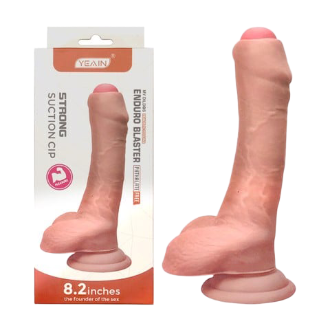 Dương vật giả dính tường có bìu - Yeain Cam 8.2