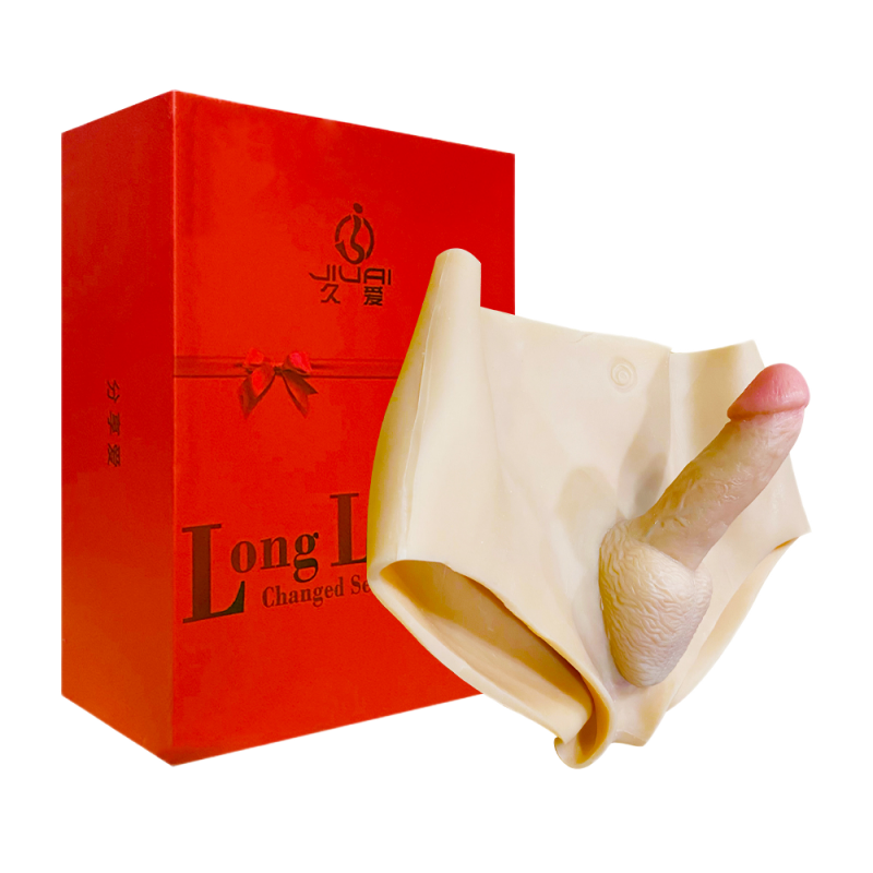Quần silicon gắn dương vật giả Jiuai Long Love Size L 01