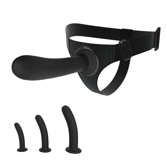 Dương vật giả có dây đeo co giãn silicon siêu mềm sextoy đồng tính nữ