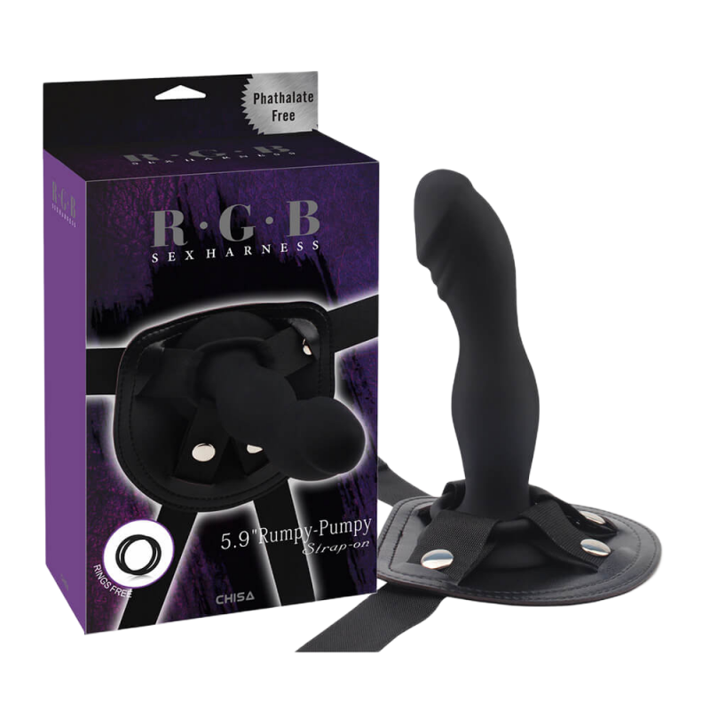 Dương vật giả có dây đeo Chisa Rumpy-Pumpy Strap-on