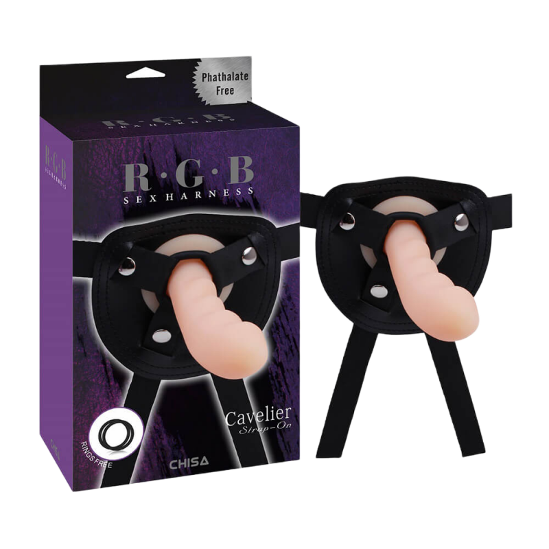 Dương vật giả có dây đeo Chisa Cavelier Strap-on Nude