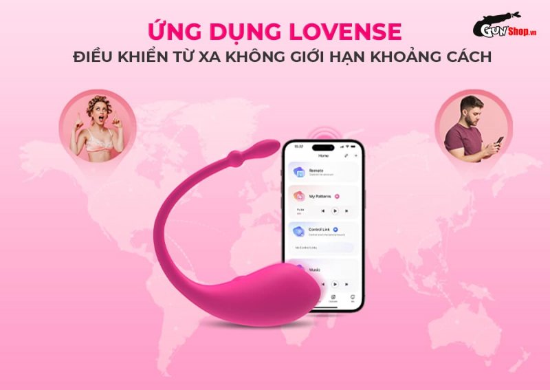 Trứng rung Lovense Lush 1 cao cấp chính hãng tại Web