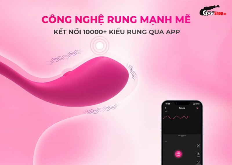 Trứng rung Lovense Lush 1 cao cấp chính hãng tại Web