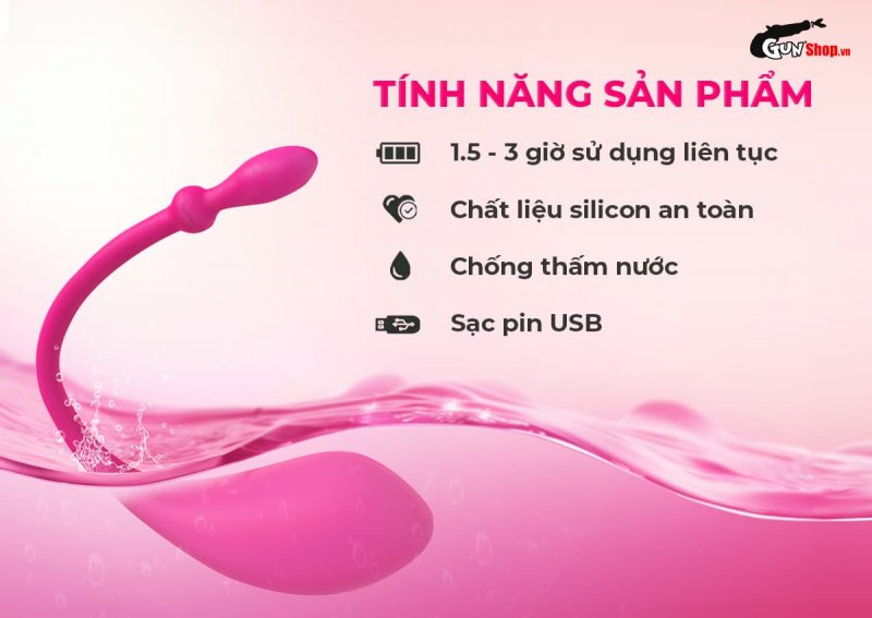 Trứng rung Lovense Lush 1 cao cấp chính hãng tại Web