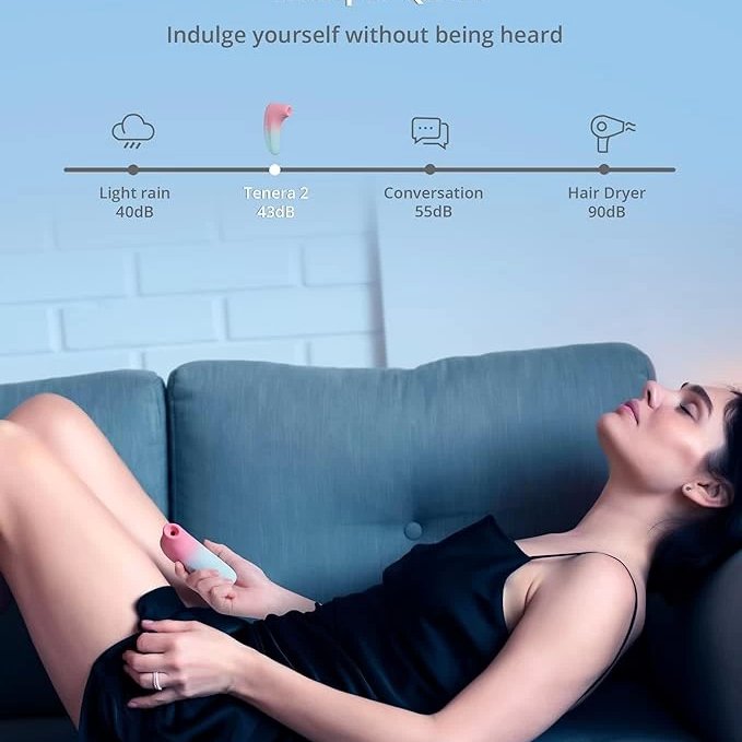 Lovense Tenera 2 máy hút âm vật kết nối App hiện đại