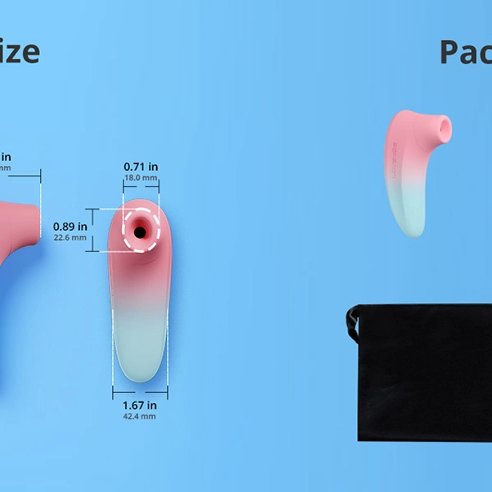 Lovense Tenera 2 máy hút âm vật kết nối App hiện đại